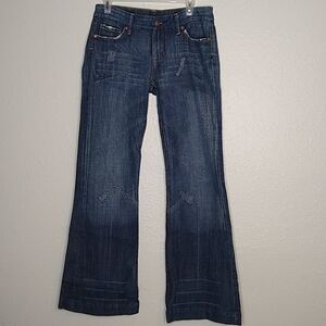 Citizens of Humanity Dunaway Full Leg Flare Hem Low Rise Y2K Jeans Size‎ 29